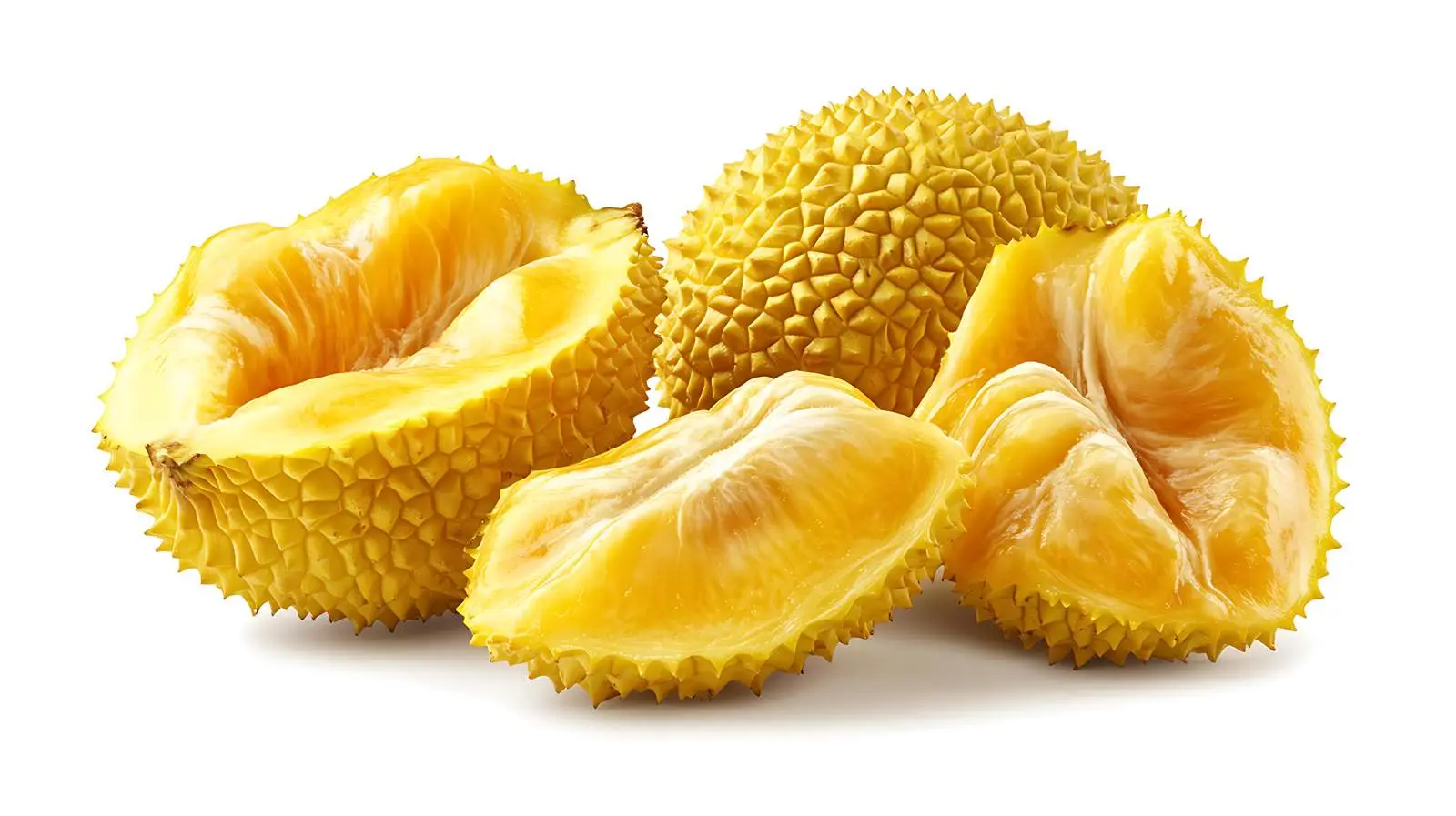 Fresh Jackfruit on White Background — free download from Dotvec