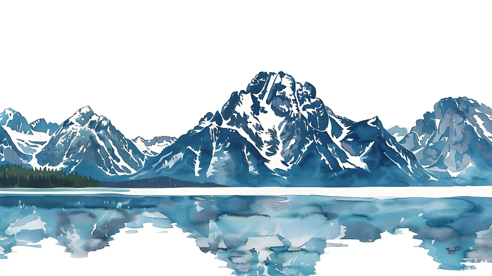 Scenic Jackson Lake at Grand Teton — free download from Dotvec