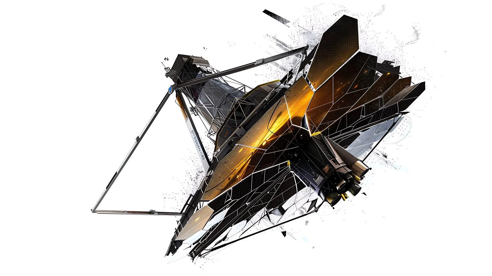 Exploring Deep Space with JWST Telescope — free download from Dotvec