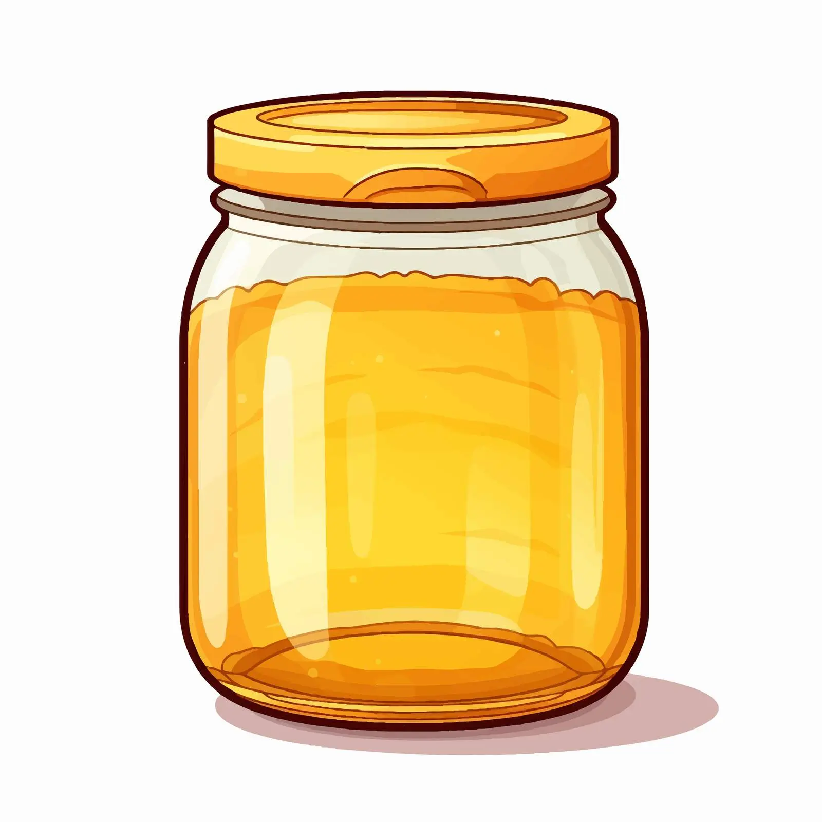 Jar Vector Illustration on White Background — free download from Dotvec