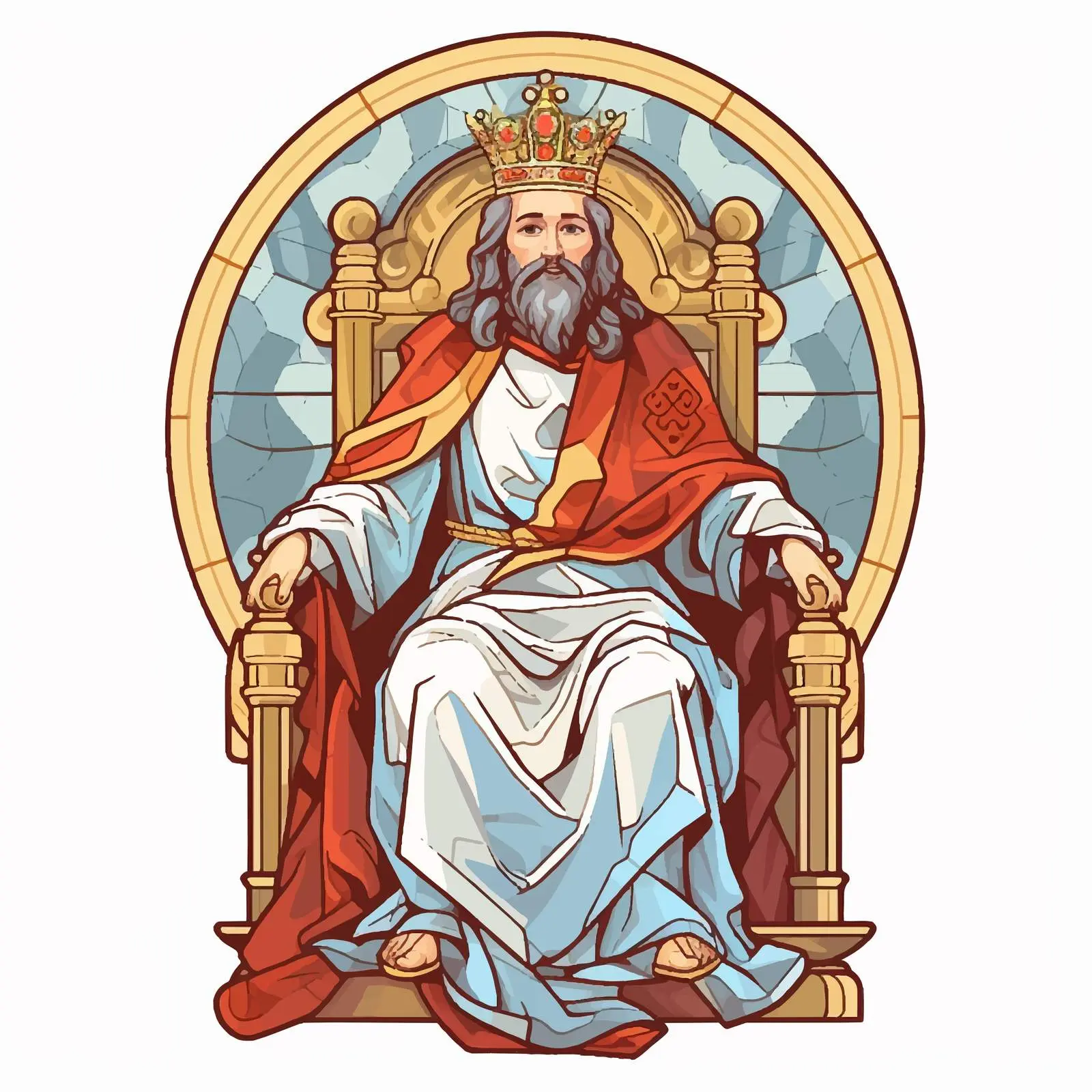 Jesus the Greatest Bishop on the Throne — free download from Dotvec