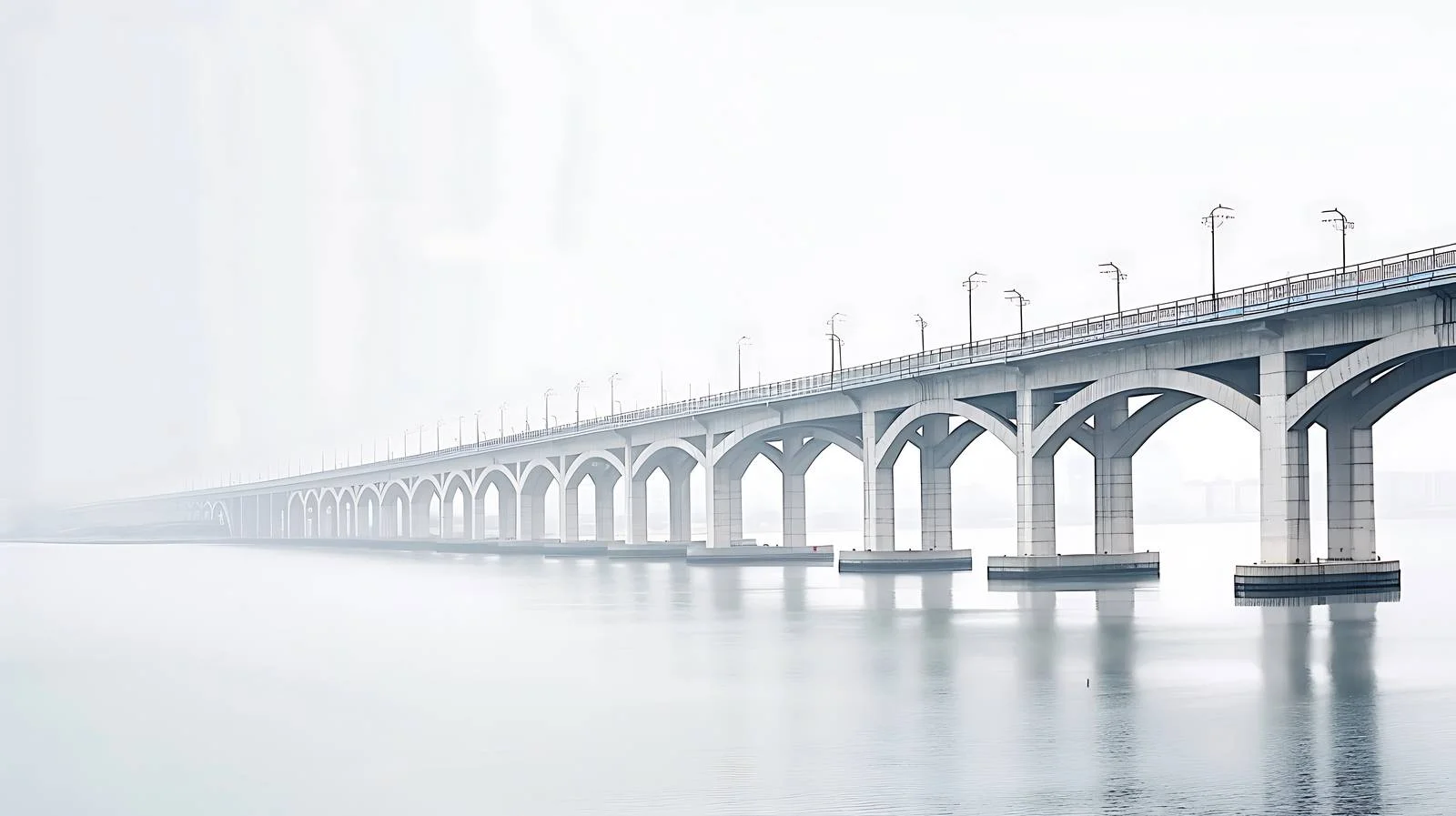 Iconic Qingdao City Bridge — free download from Dotvec