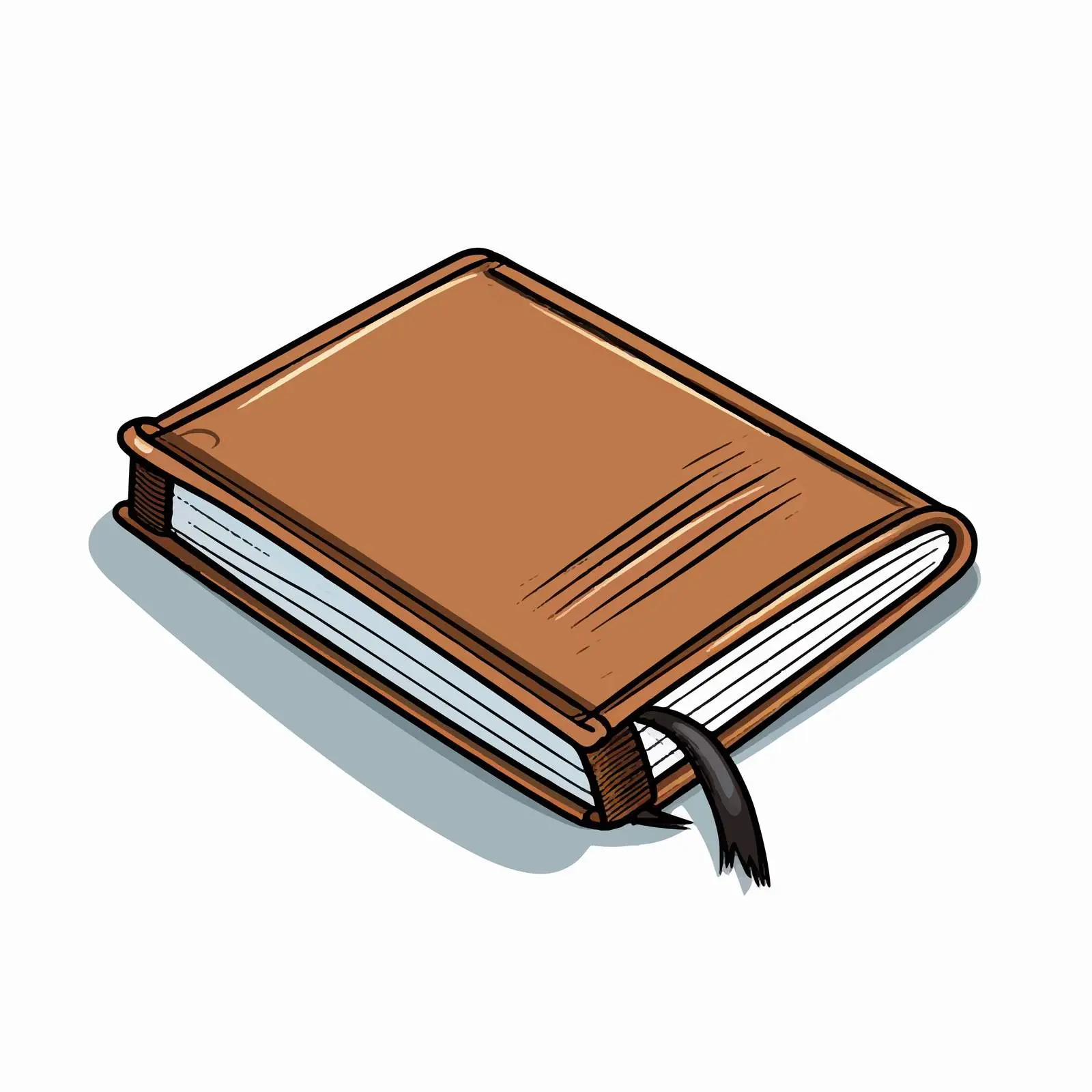 Colorful Cartoon Journal Line Vector Illustration — free download from Dotvec