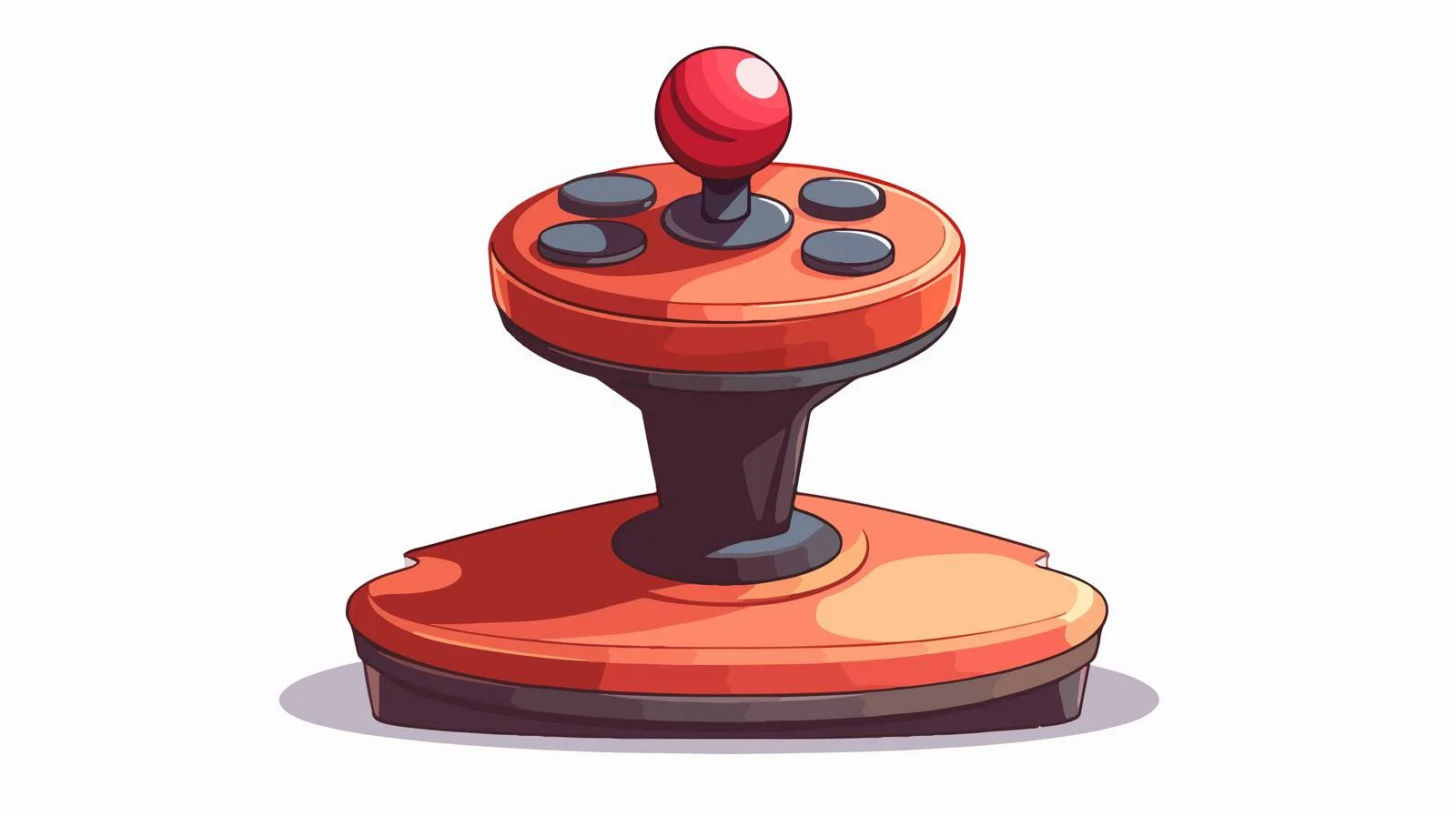 Professional Cartoon Joystick — free download from Dotvec
