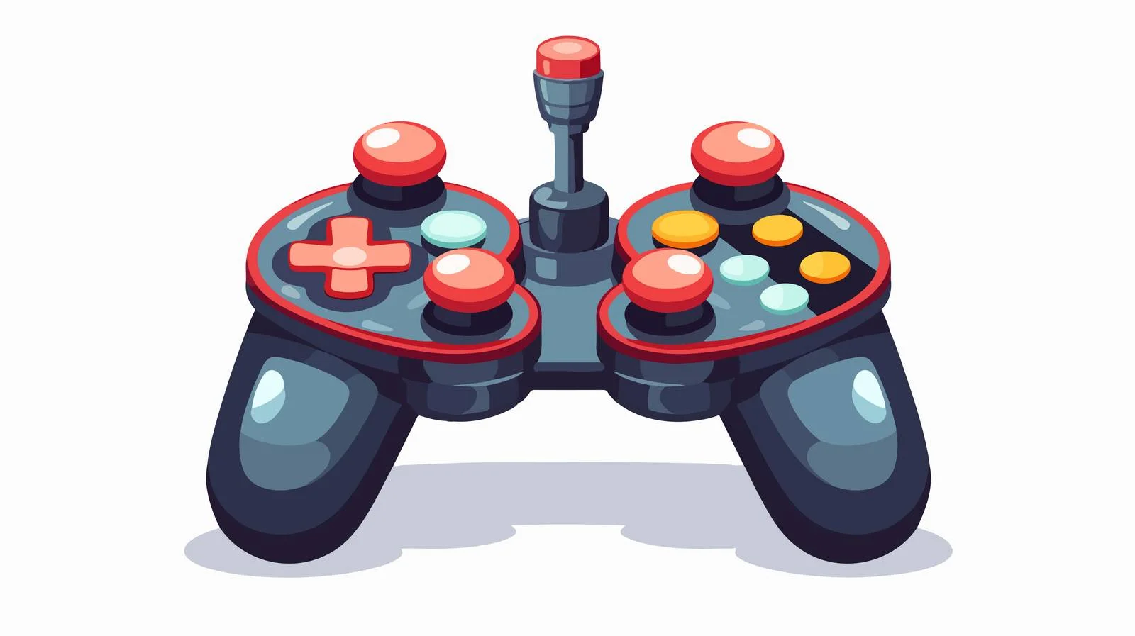 High-Quality Cartoon Joystick — free download from Dotvec