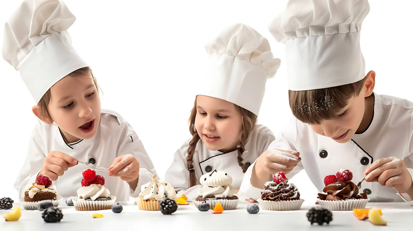 Junior Chefs Prepare Dessert — free download from Dotvec