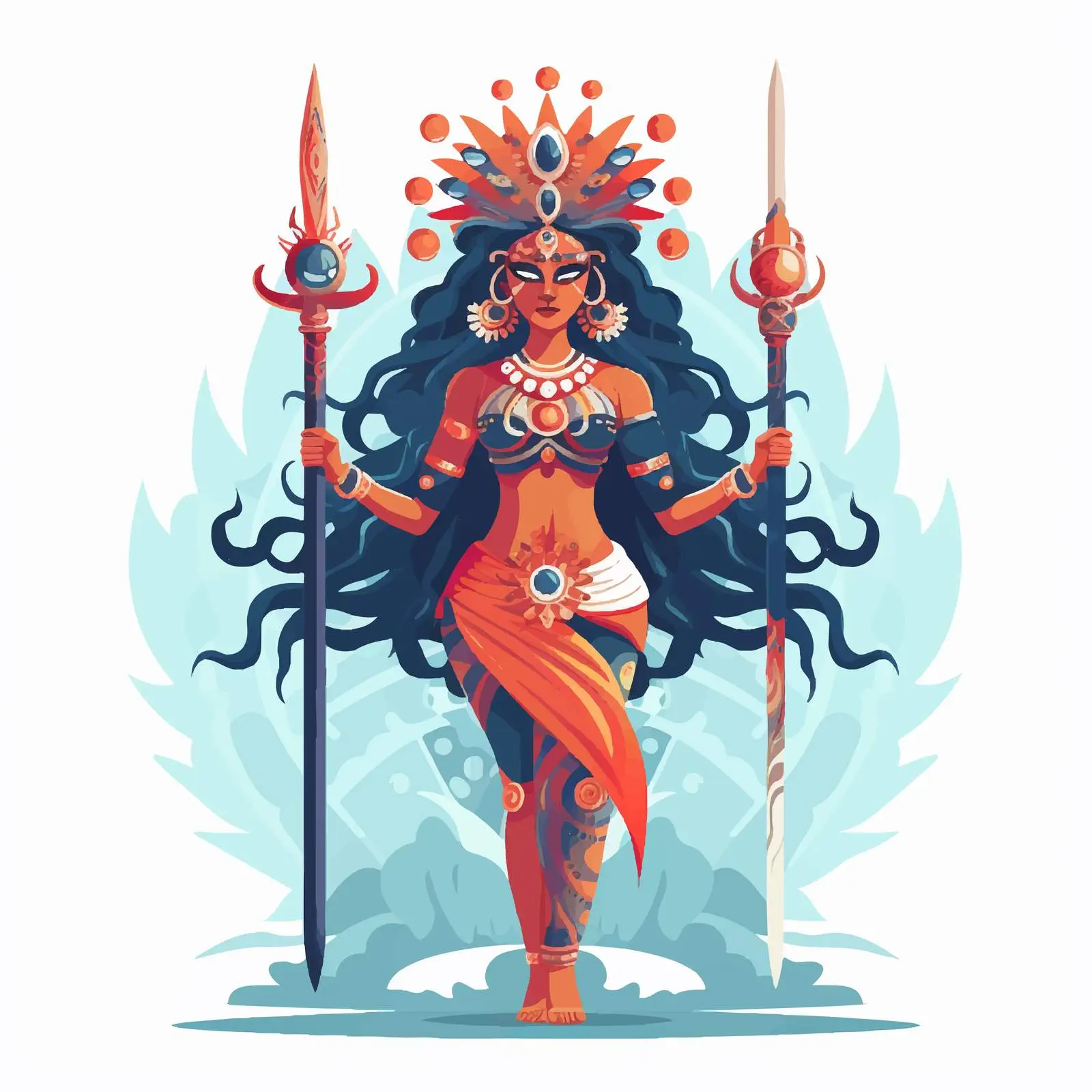 Kali: Indian Goddess of Hinduism — free download from Dotvec