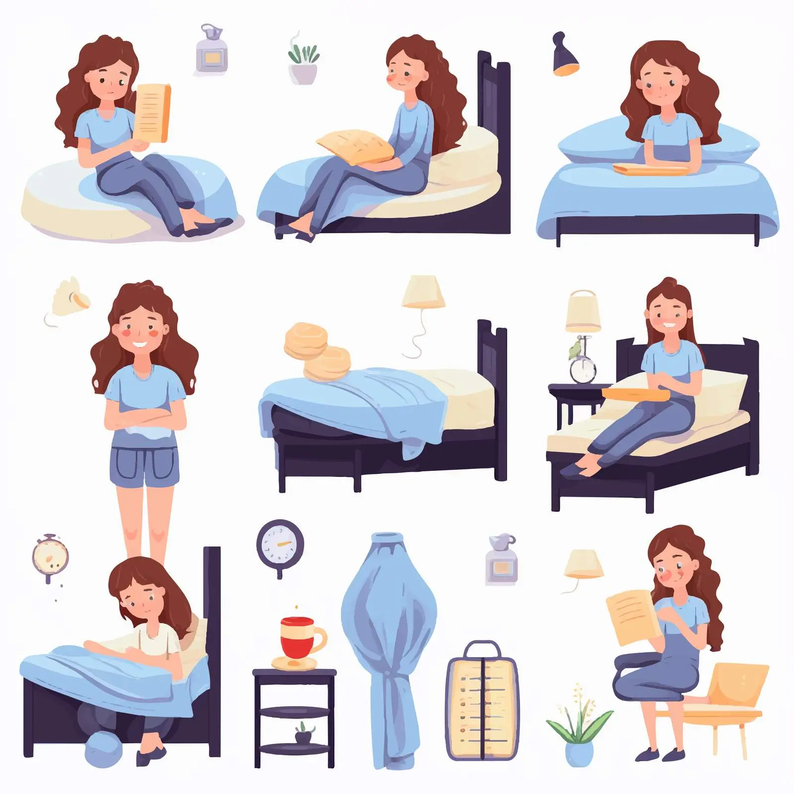 School Girl Daily Routine and Activities – free after school image from Dotvec