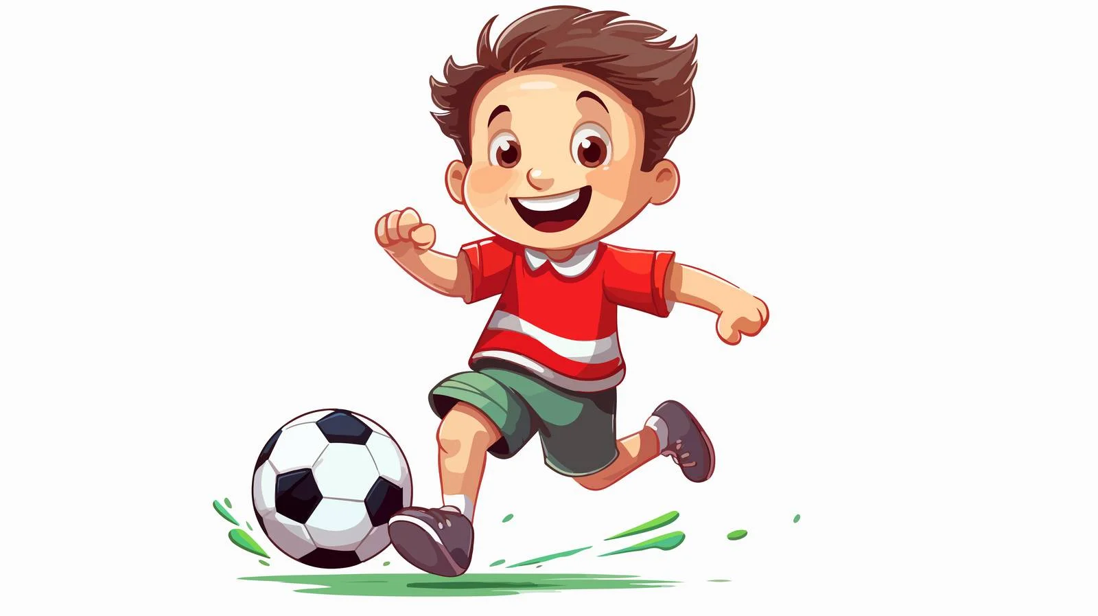 Youth Soccer Vector Illustration — free download from Dotvec