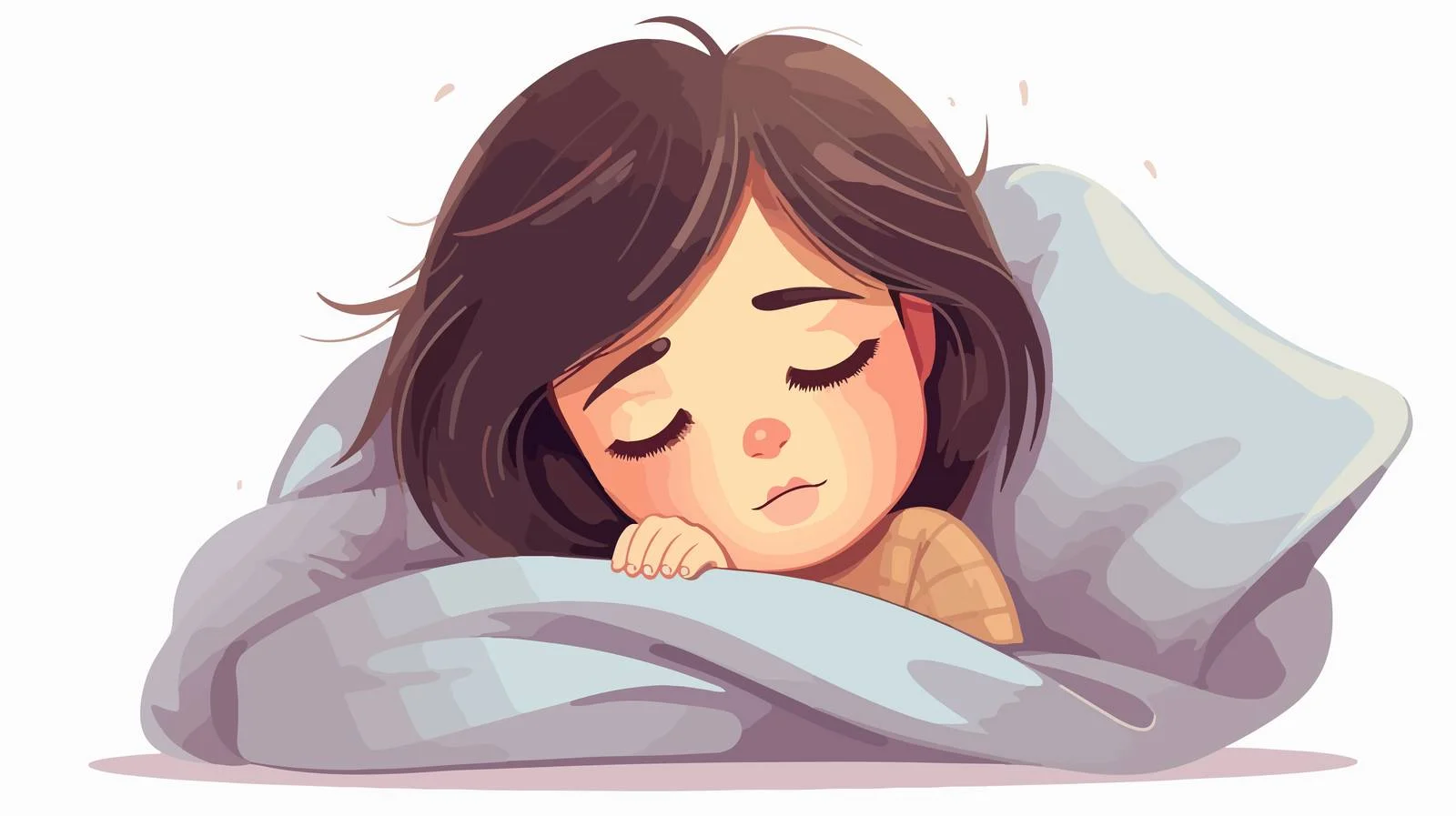 Child Fever Cartoon Illustration — free download from Dotvec