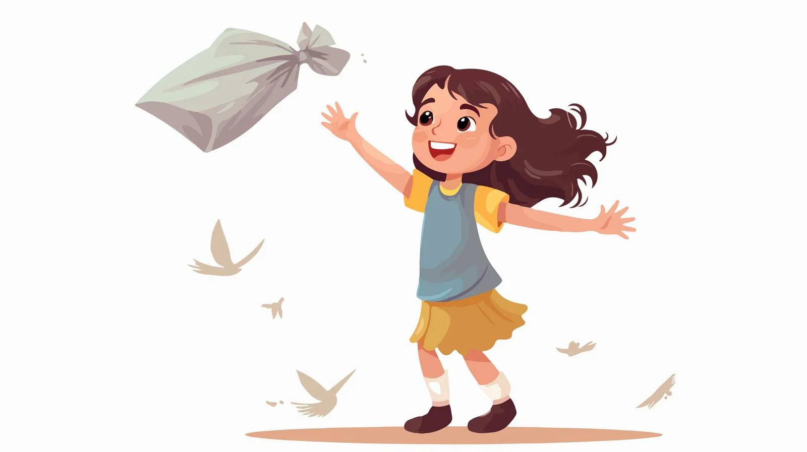 Youthful Environmental Activism Illustration — free download from Dotvec