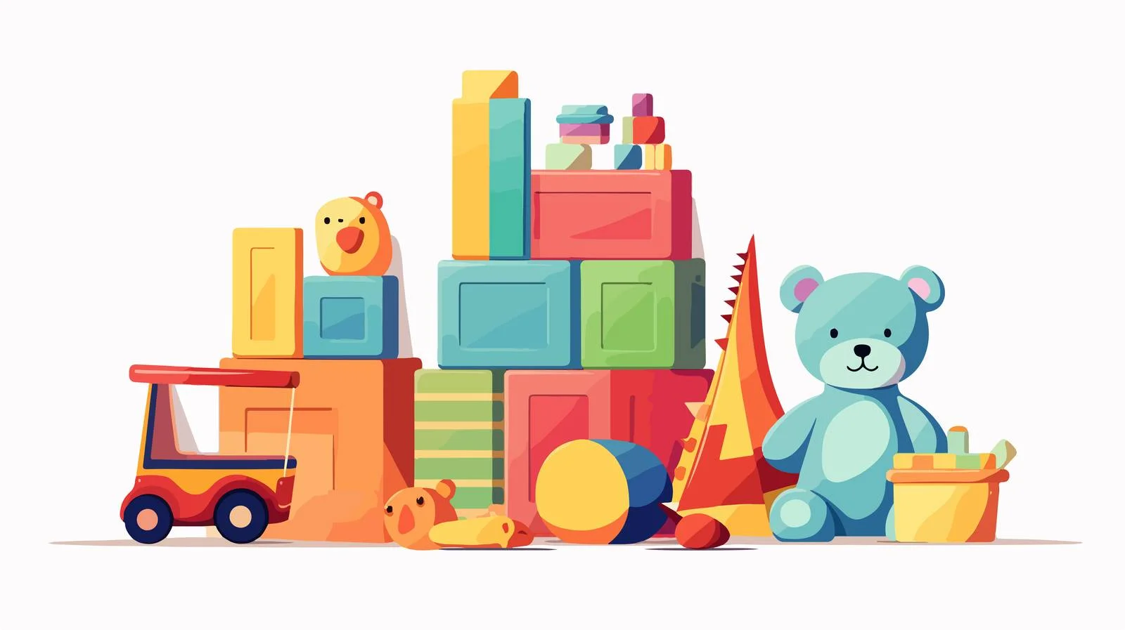 Playful Plush Toys and Chalkboard Fun – free oar image from Dotvec