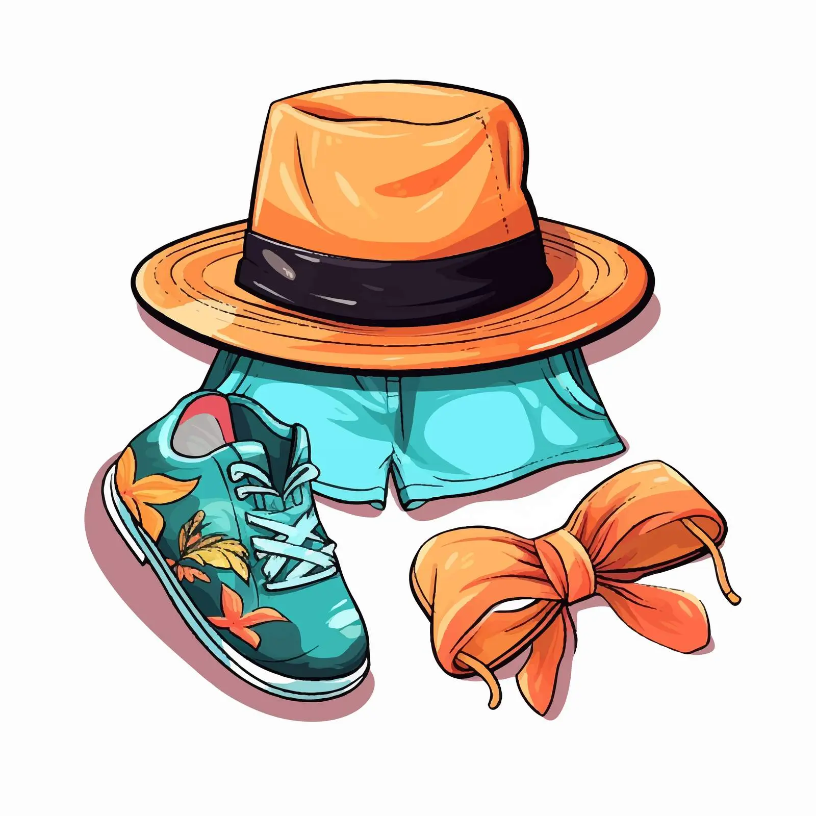 Summer Bow T-Shirt for Kids Fashion – free bow tie image from Dotvec