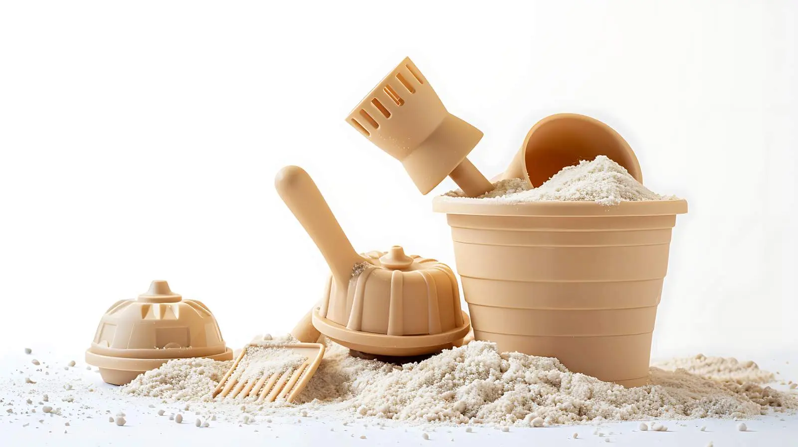 Colorful Summer Baby Toy Sand Molds Set – free fun for kids image from Dotvec