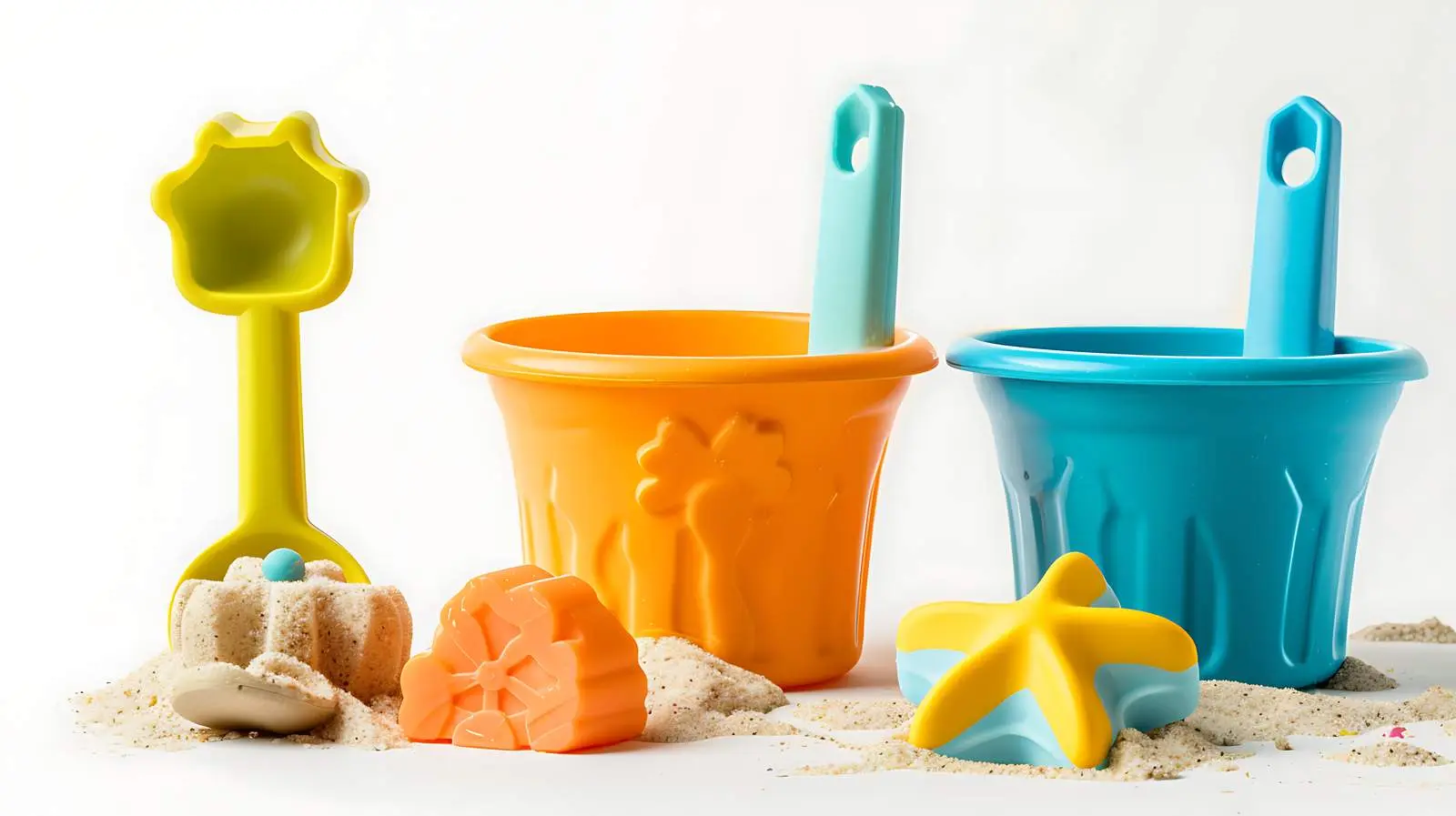 Colorful Kids Toy Sand Bucket and Shovel Set – free playtime essentials image from Dotvec