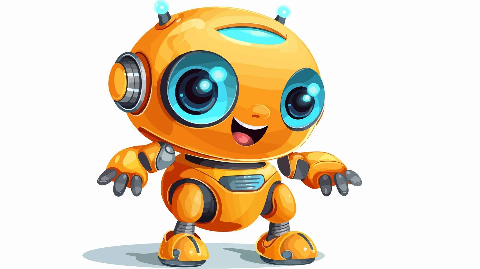 Interactive Robot Computer for Children — free download from Dotvec