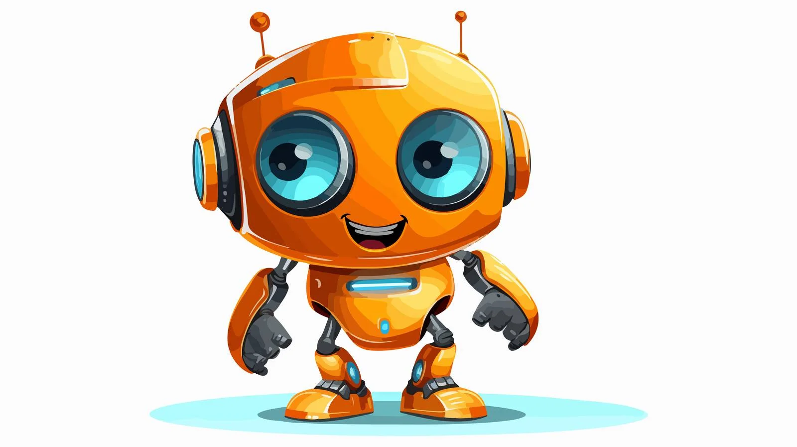 Interactive Robot Cartoon for Kids — free download from Dotvec