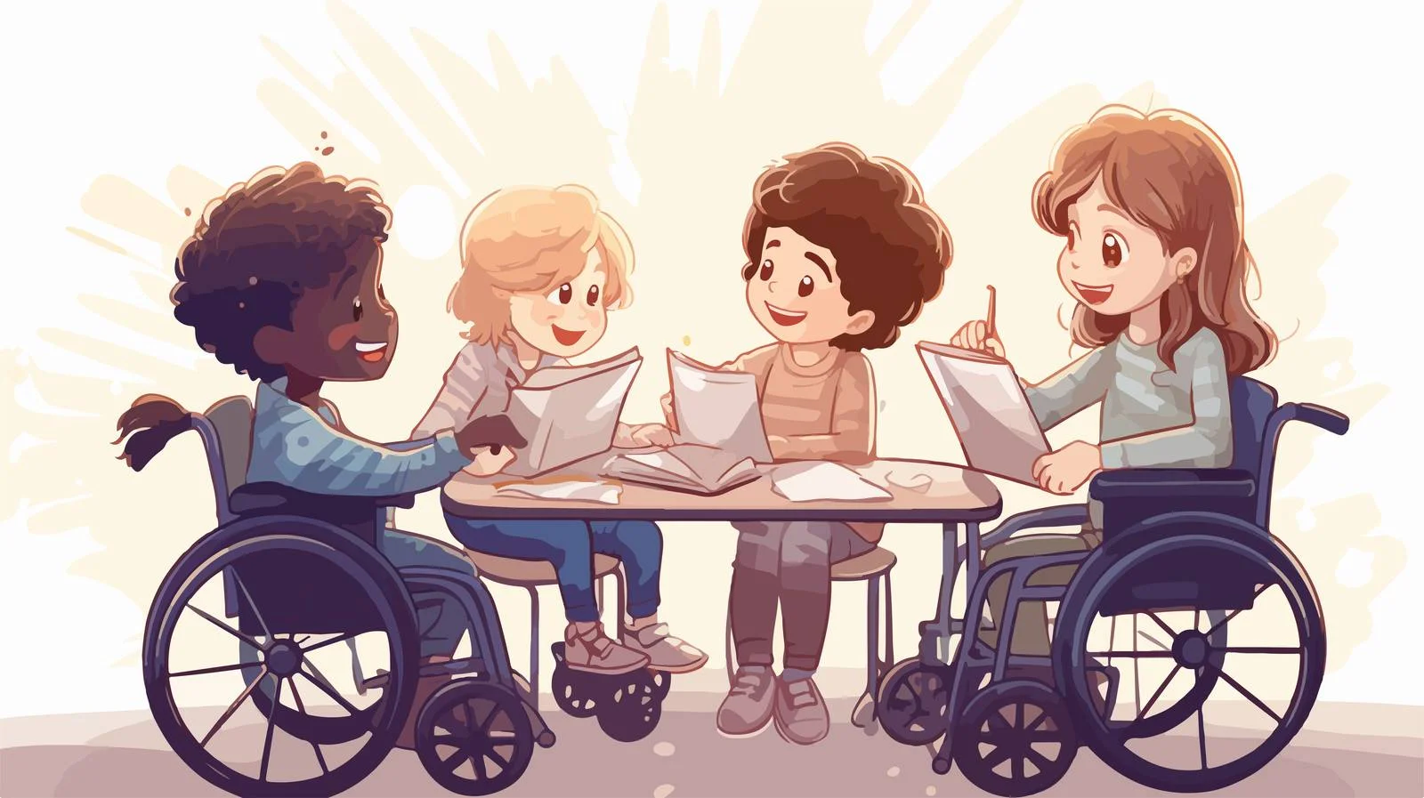 Inclusive Education Discussion — free download from Dotvec