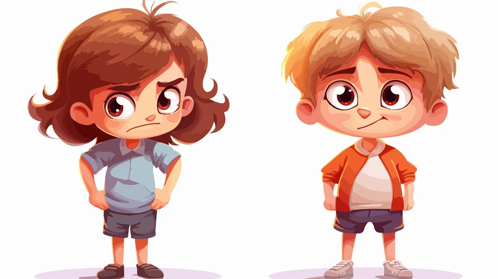 Positive & Negative Behaviors Illustration — free download from Dotvec