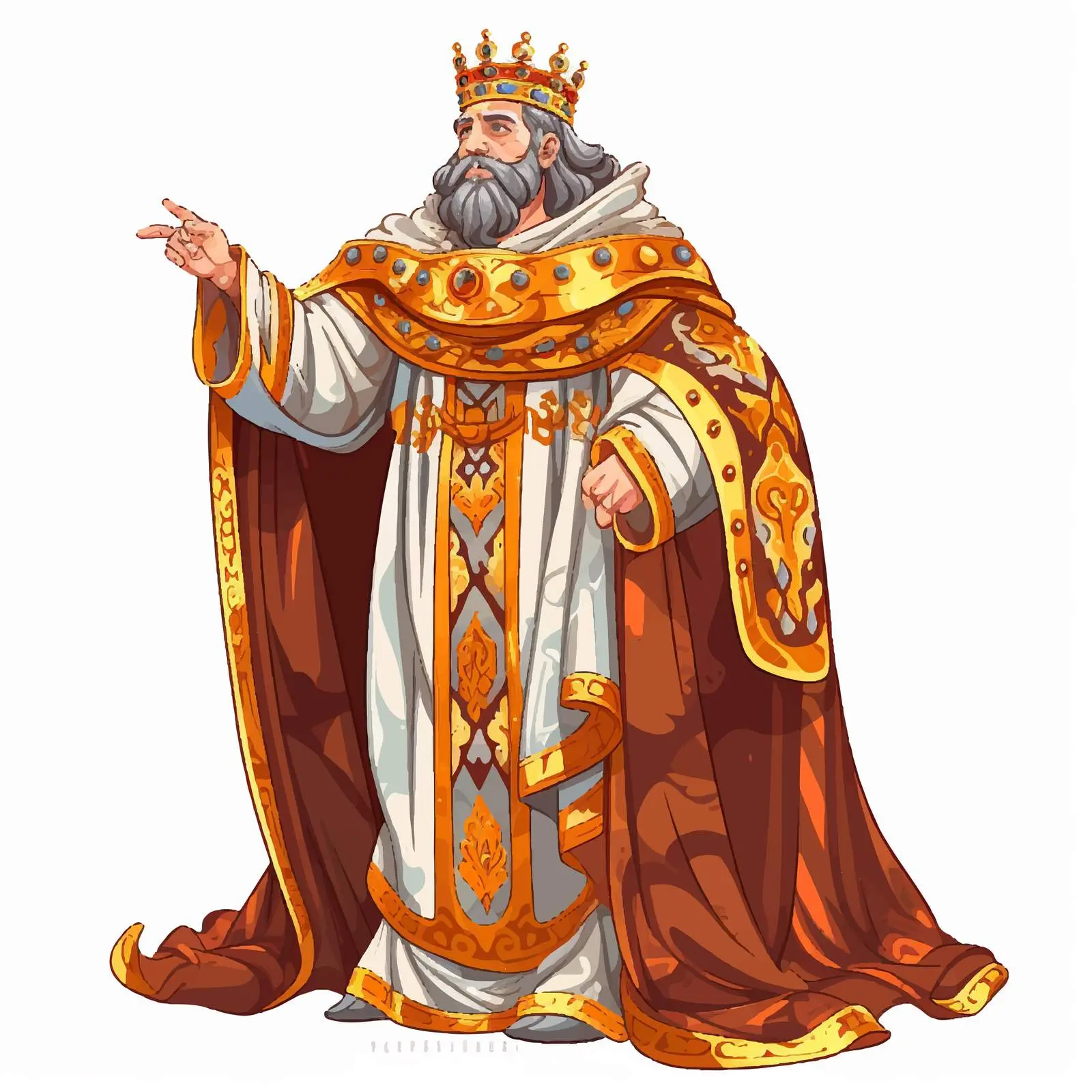 Byzantine Style King of Glory Illustration — free download from Dotvec