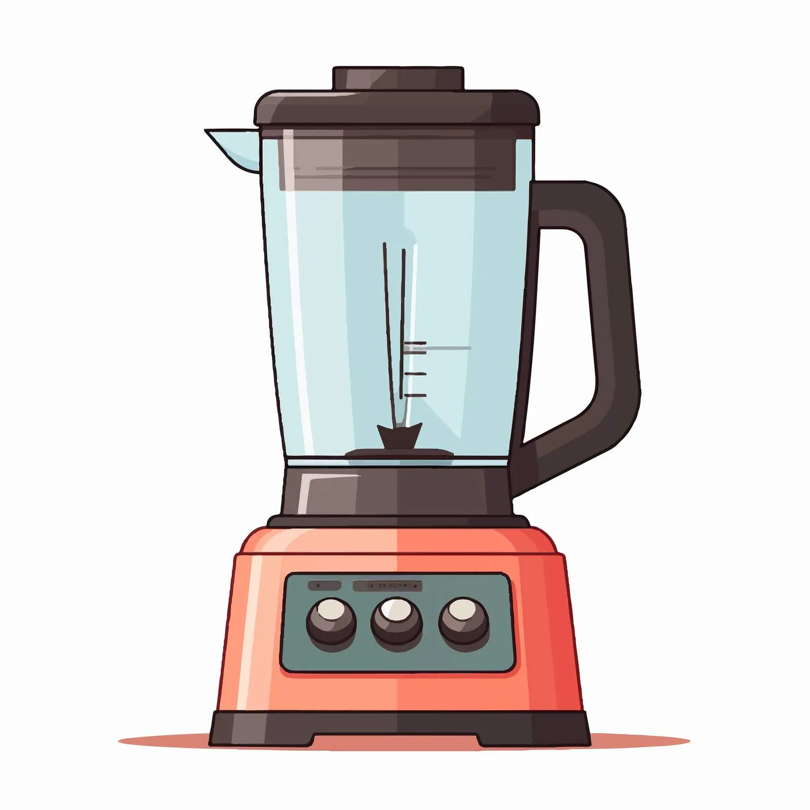 Isolated Kitchen Blender Vector Illustration on White — free download from Dotvec