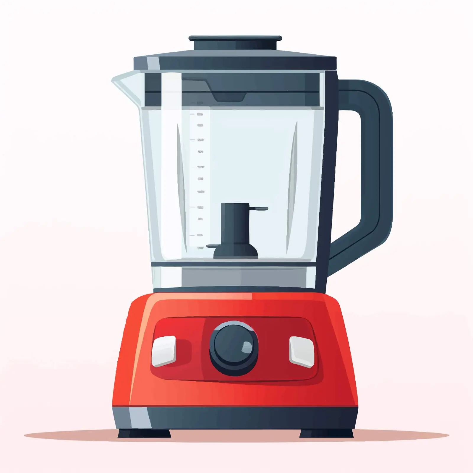 Kitchen Blender Vector Illustration on White Background — free download from Dotvec