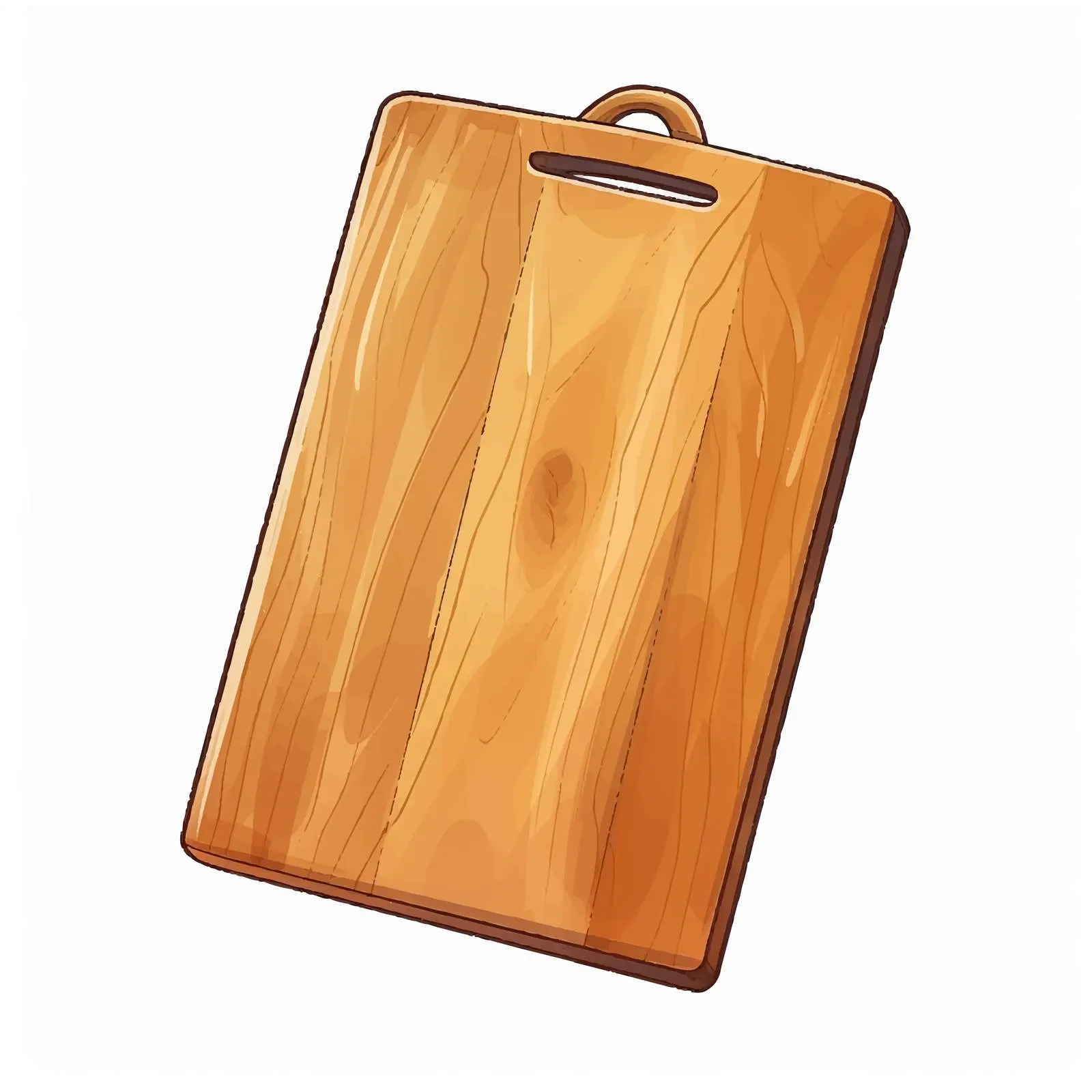 Cartoon Kitchen Board Vector Illustration – free household item image from Dotvec