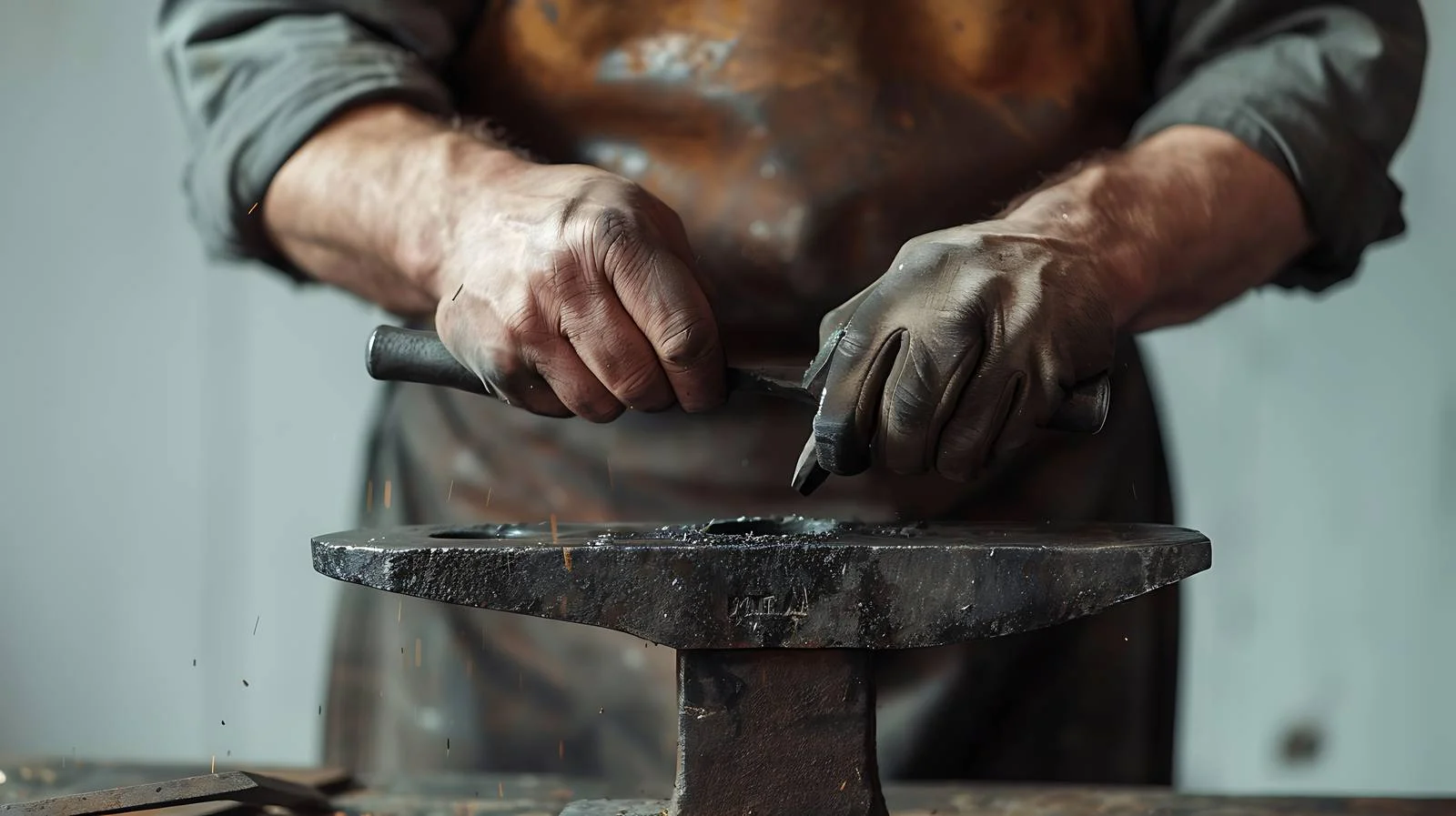 Skilled Bladesmith at Work — free download from Dotvec