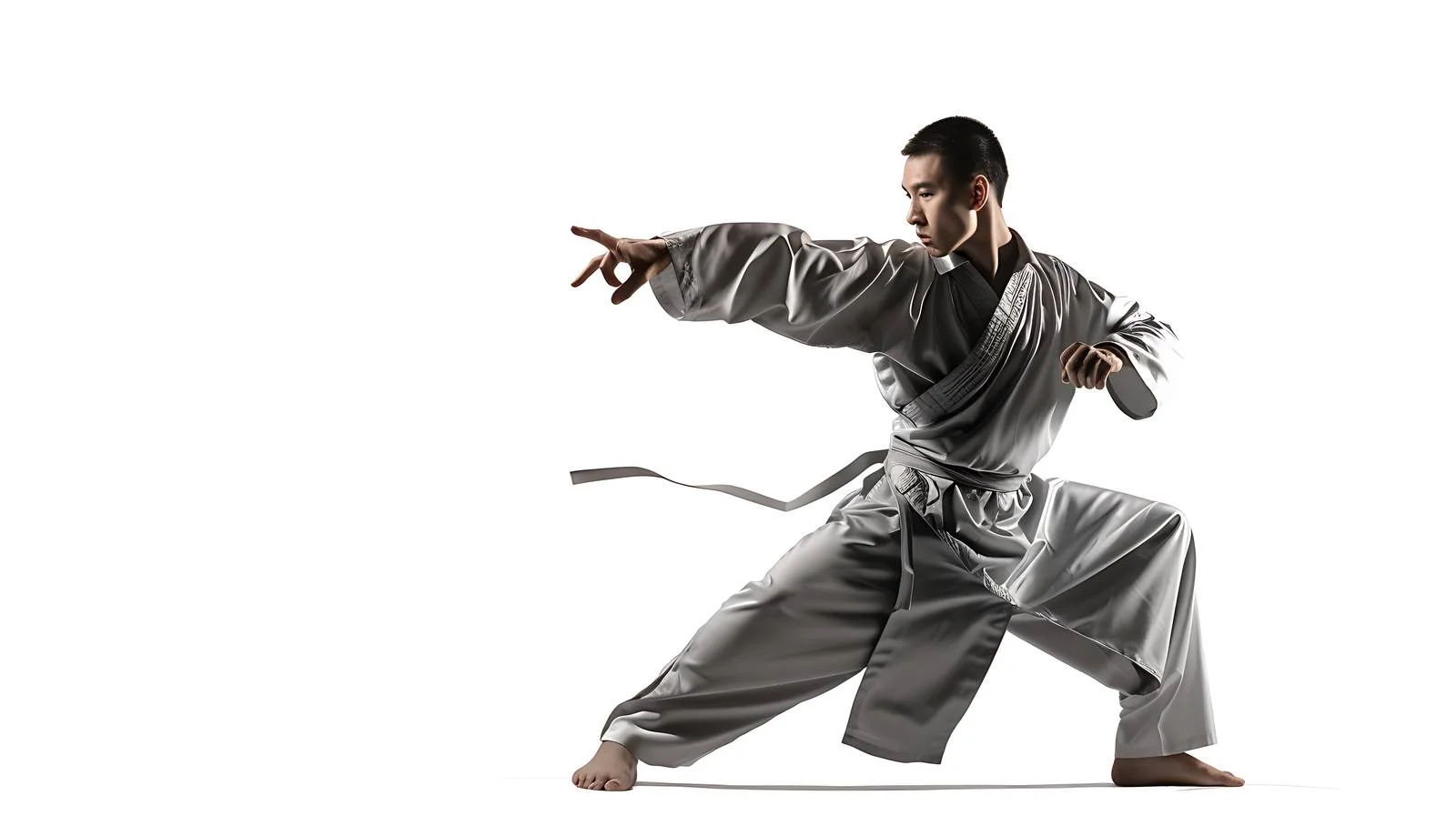 Asian Martial Arts Stance Image — free download from Dotvec