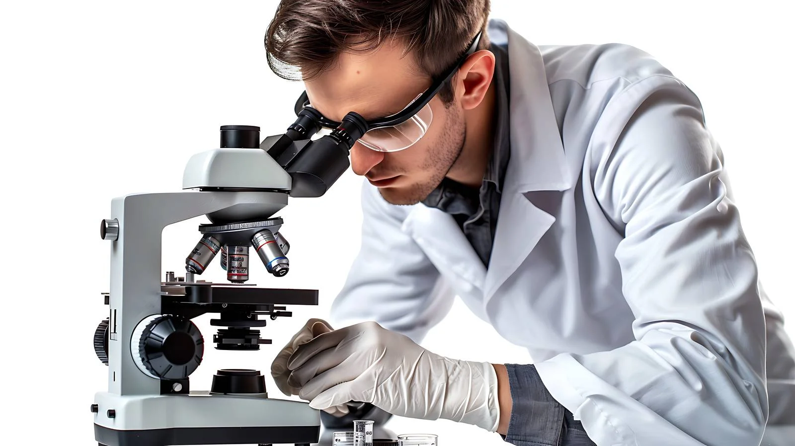 Laboratory Assistant Microscope Work — free download from Dotvec