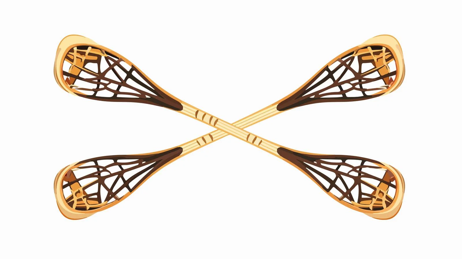 Lacrosse Sticks Symbol Vector Illustration — free download from Dotvec