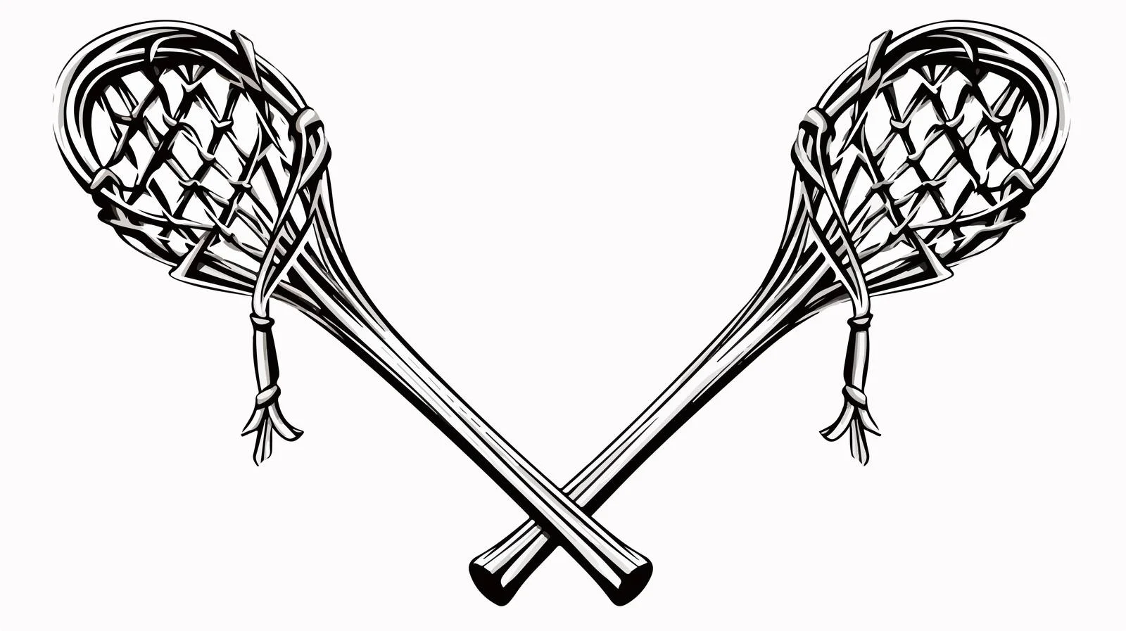 Lacrosse Sticks Symbol Vector Illustration — free download from Dotvec