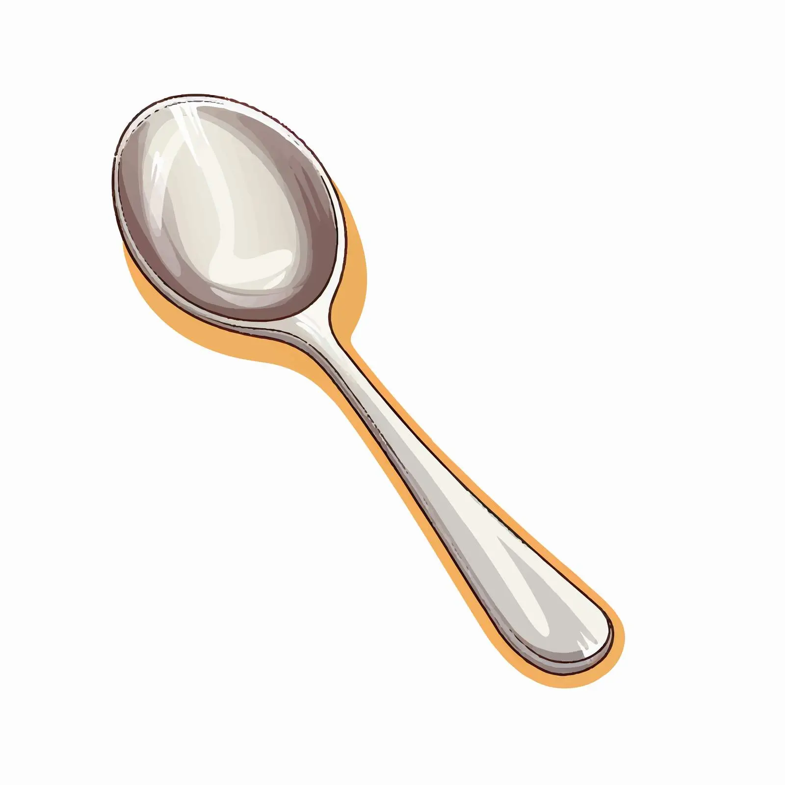 Cartoon Ladle Vector Illustration — free download from Dotvec
