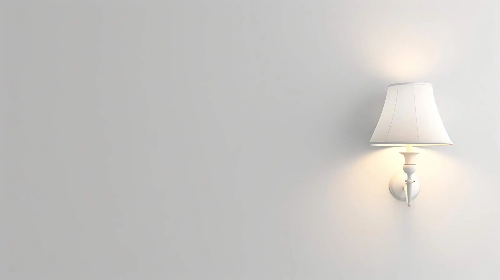Isolated Lamp on White Wall Background — free download from Dotvec