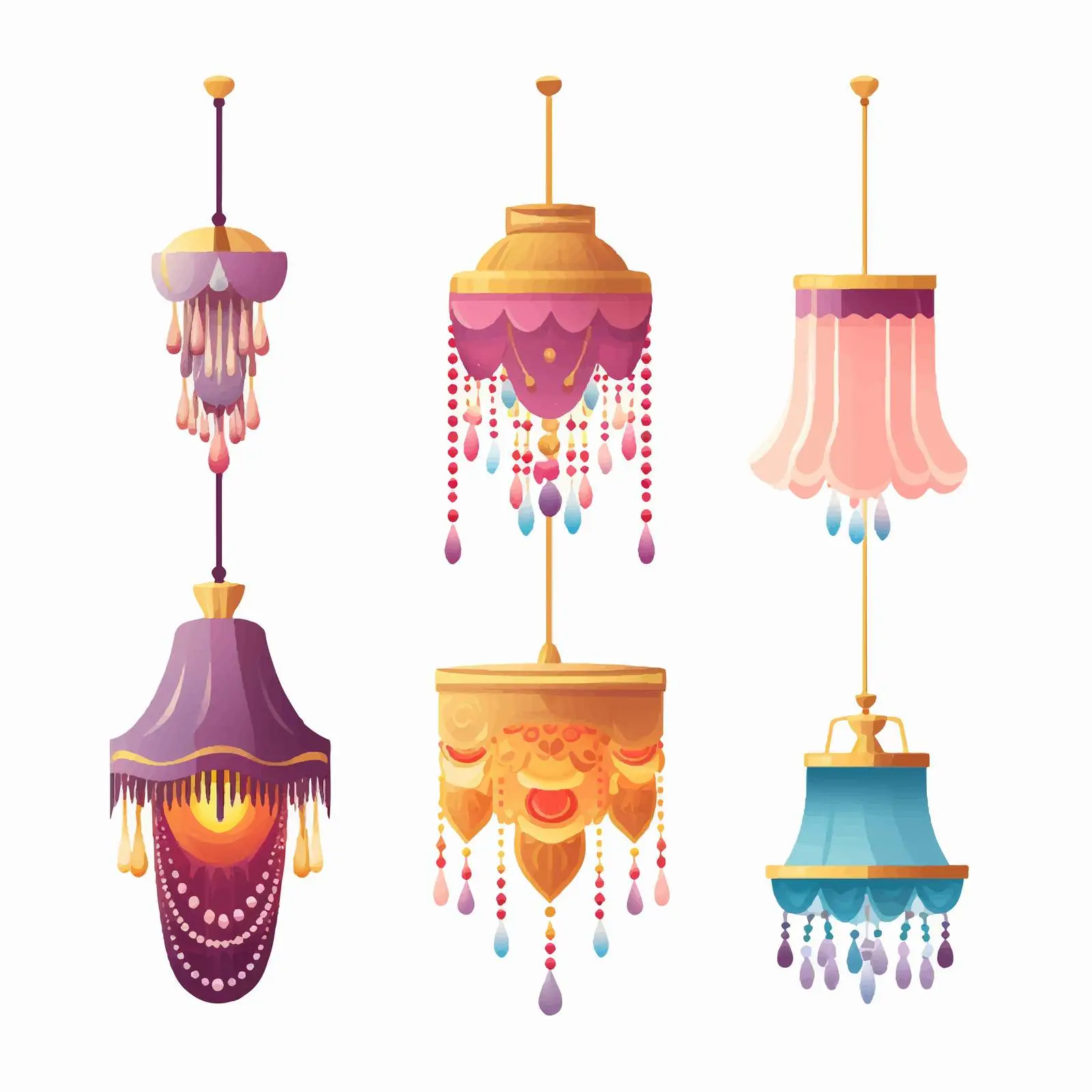 Modern Lamps and Lighting Store Vertical Ad — free download from Dotvec