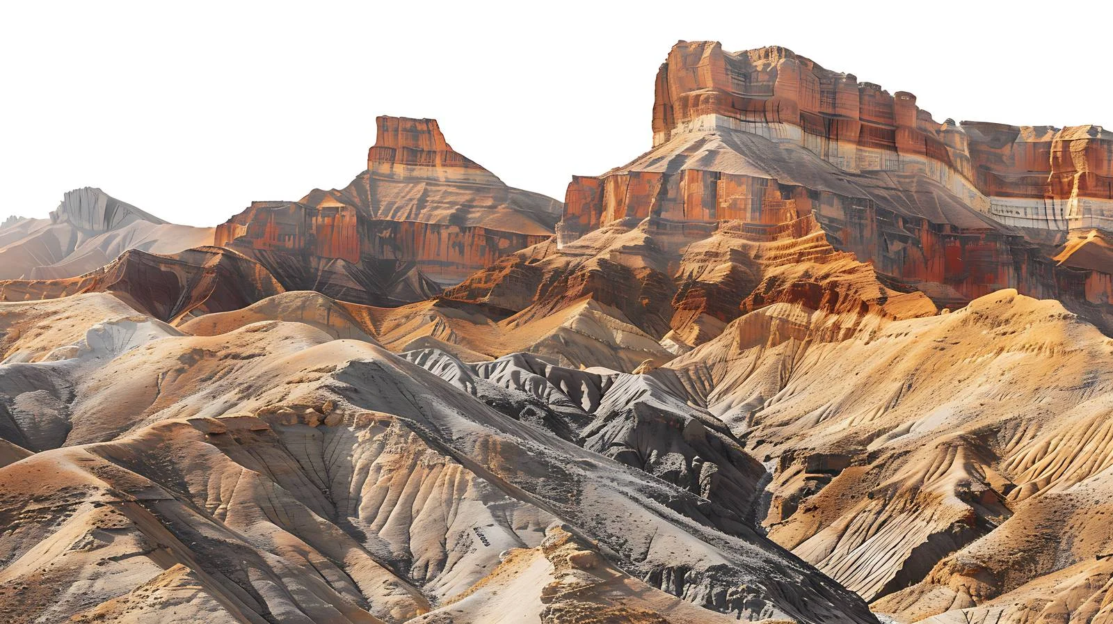 Marvelous Kuqa Grand Canyon Formation in Xinjiang — free download from Dotvec