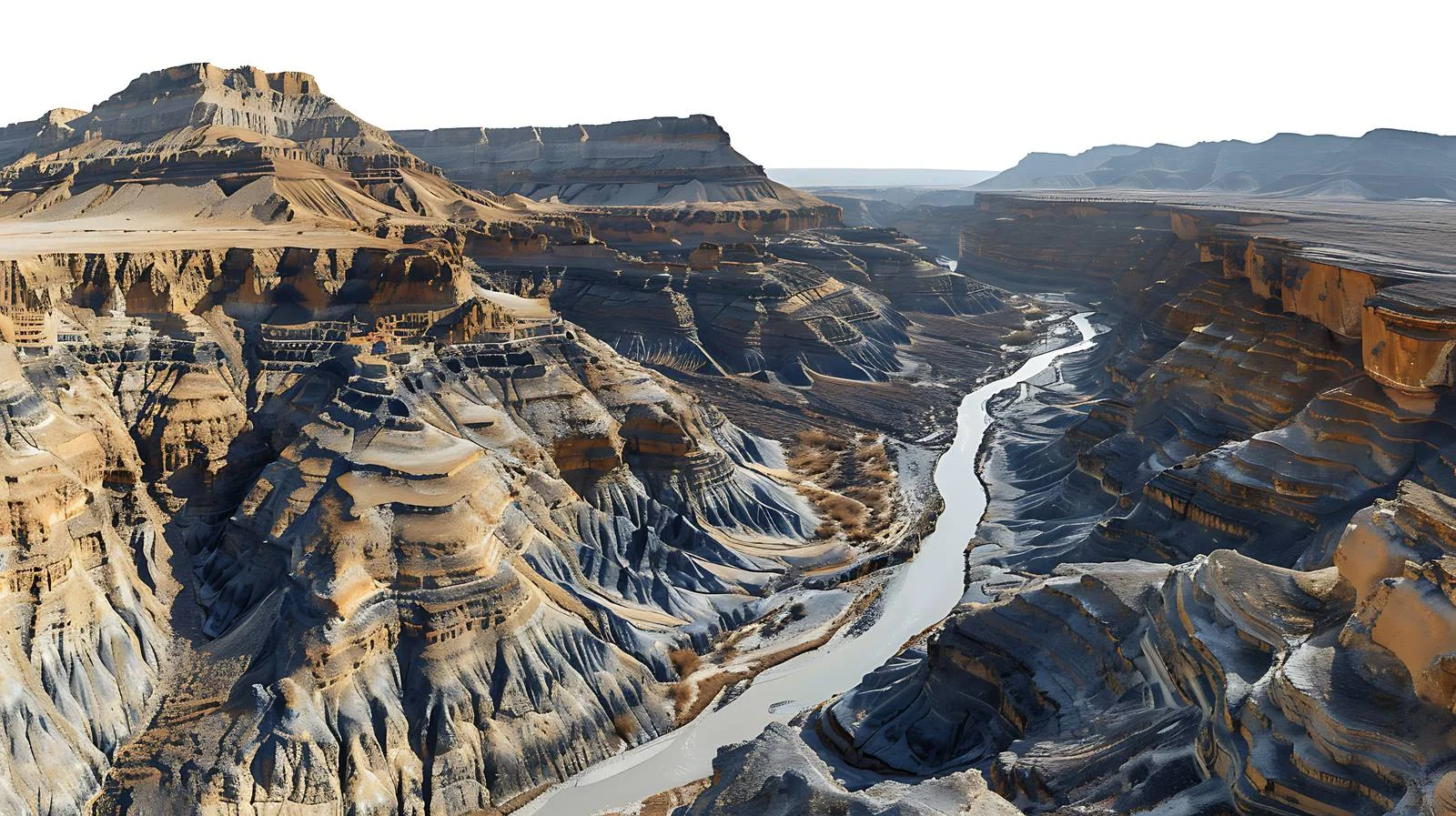 Impressive Kuqa Grand Canyon Landform View — free download from Dotvec