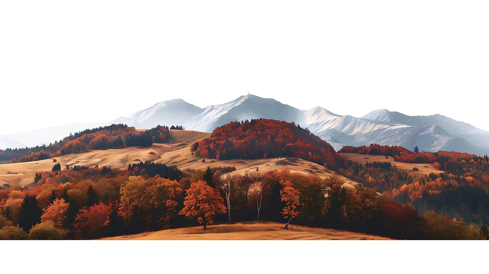 Autumn Serenity in Bieszczady Mountains — free download from Dotvec