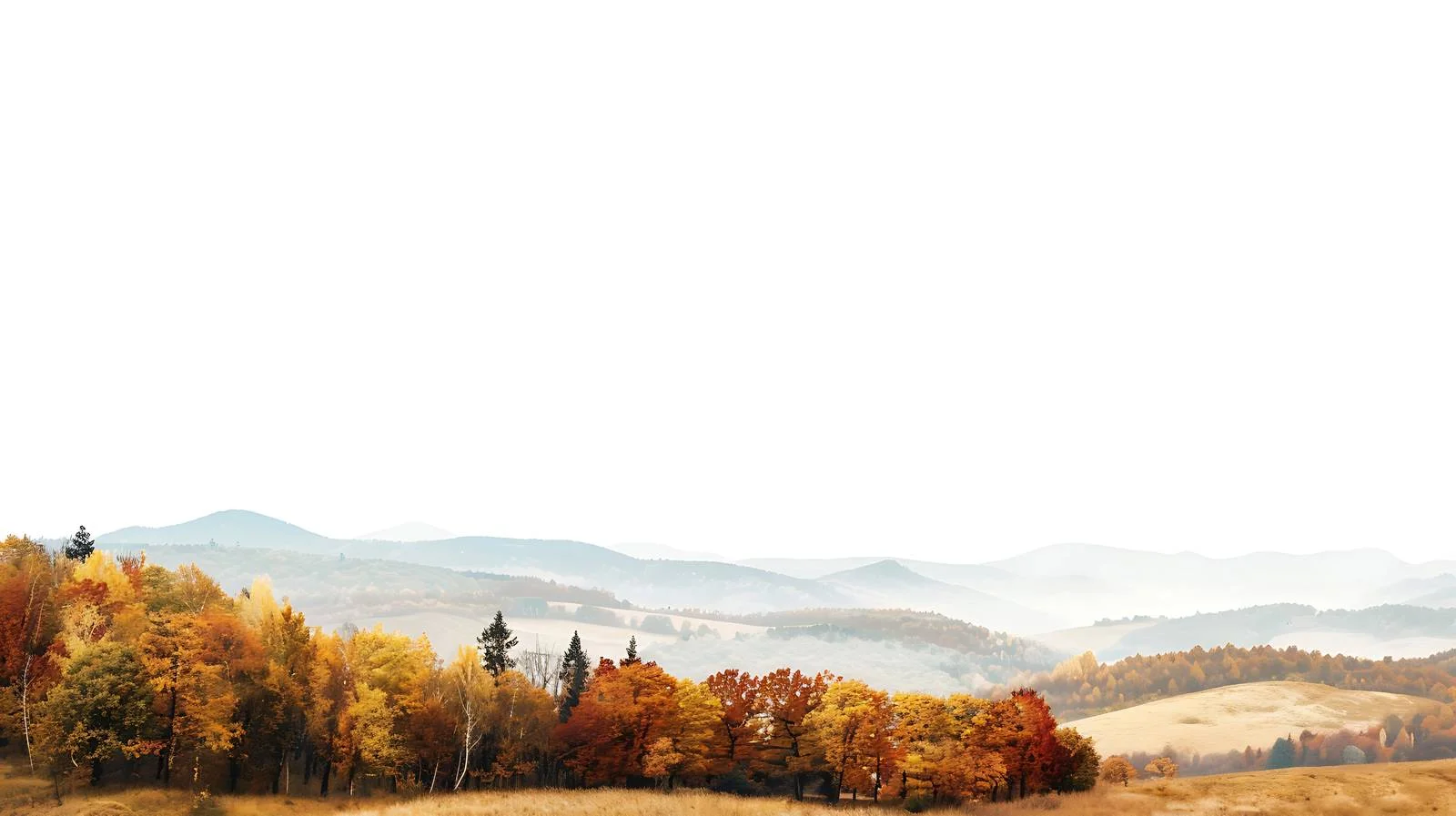 Autumn Vistas of Bieszczady Mountains Solitude — free download from Dotvec