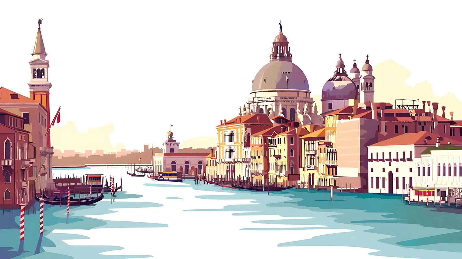 Charming Venice Cityscape in Italy — free download from Dotvec