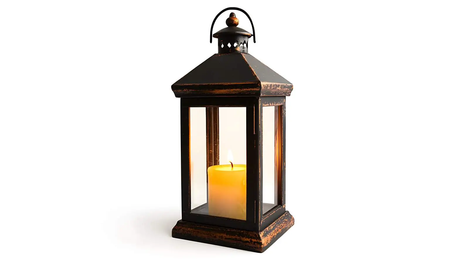 Elegant Lantern Illuminated on White Background — free download from Dotvec