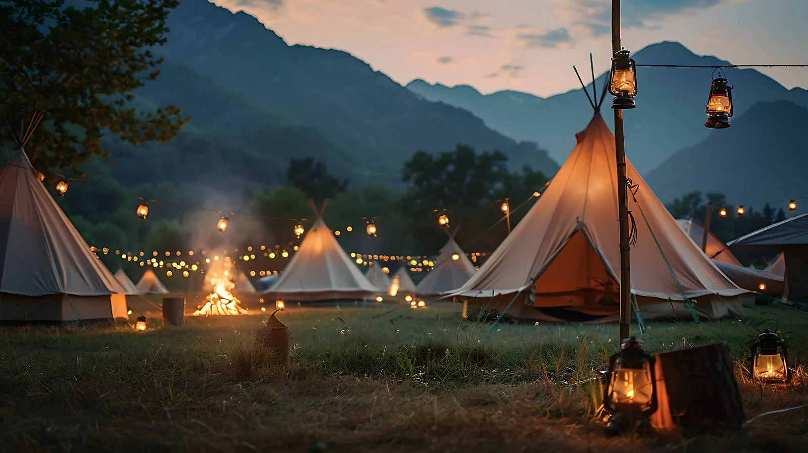 Outdoor Event Decor Setup — free download from Dotvec