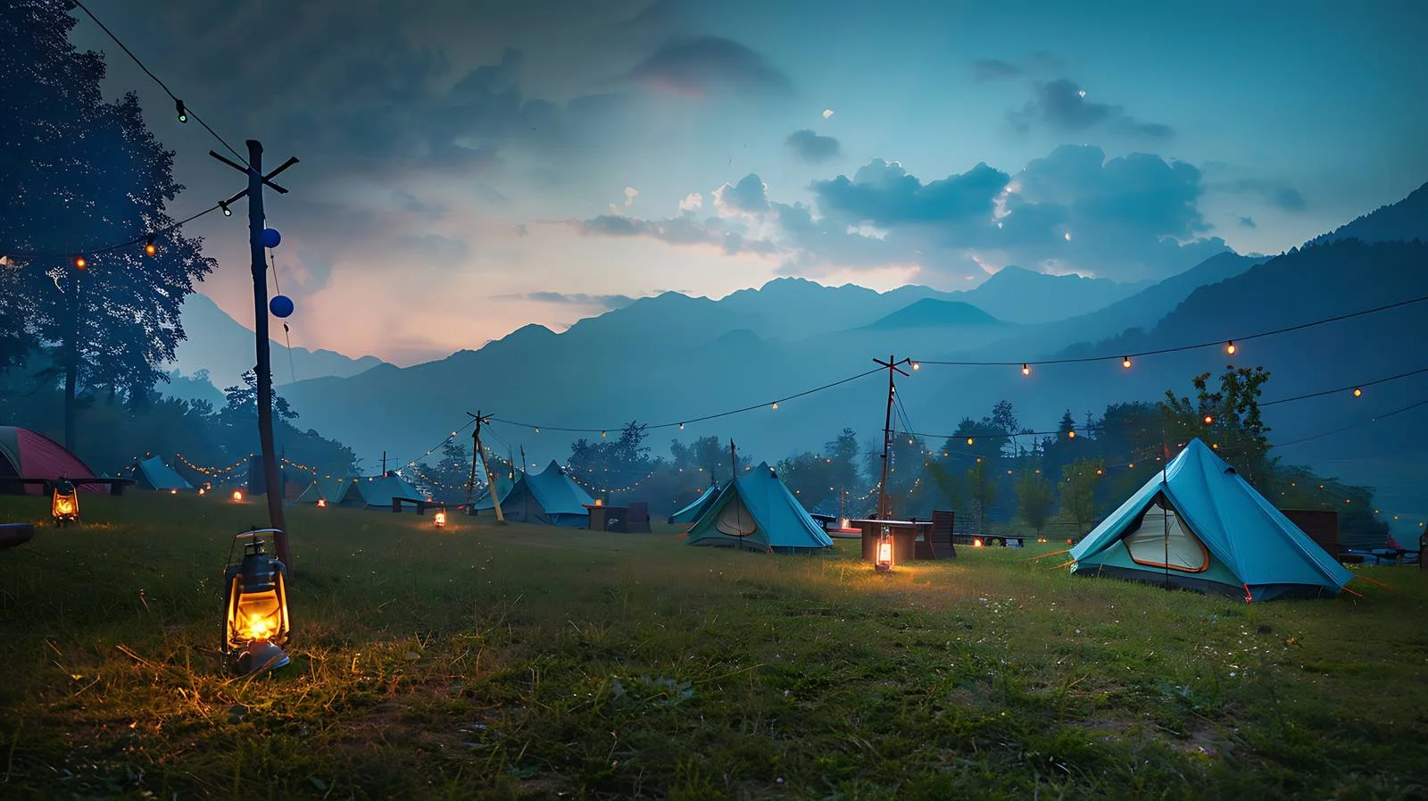 Outdoor Event Decor Setup — free download from Dotvec