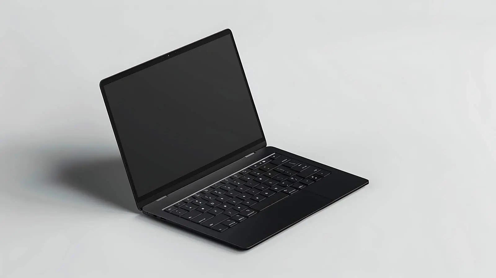 Laptop Computer on Grey Background Isolated — free download from Dotvec