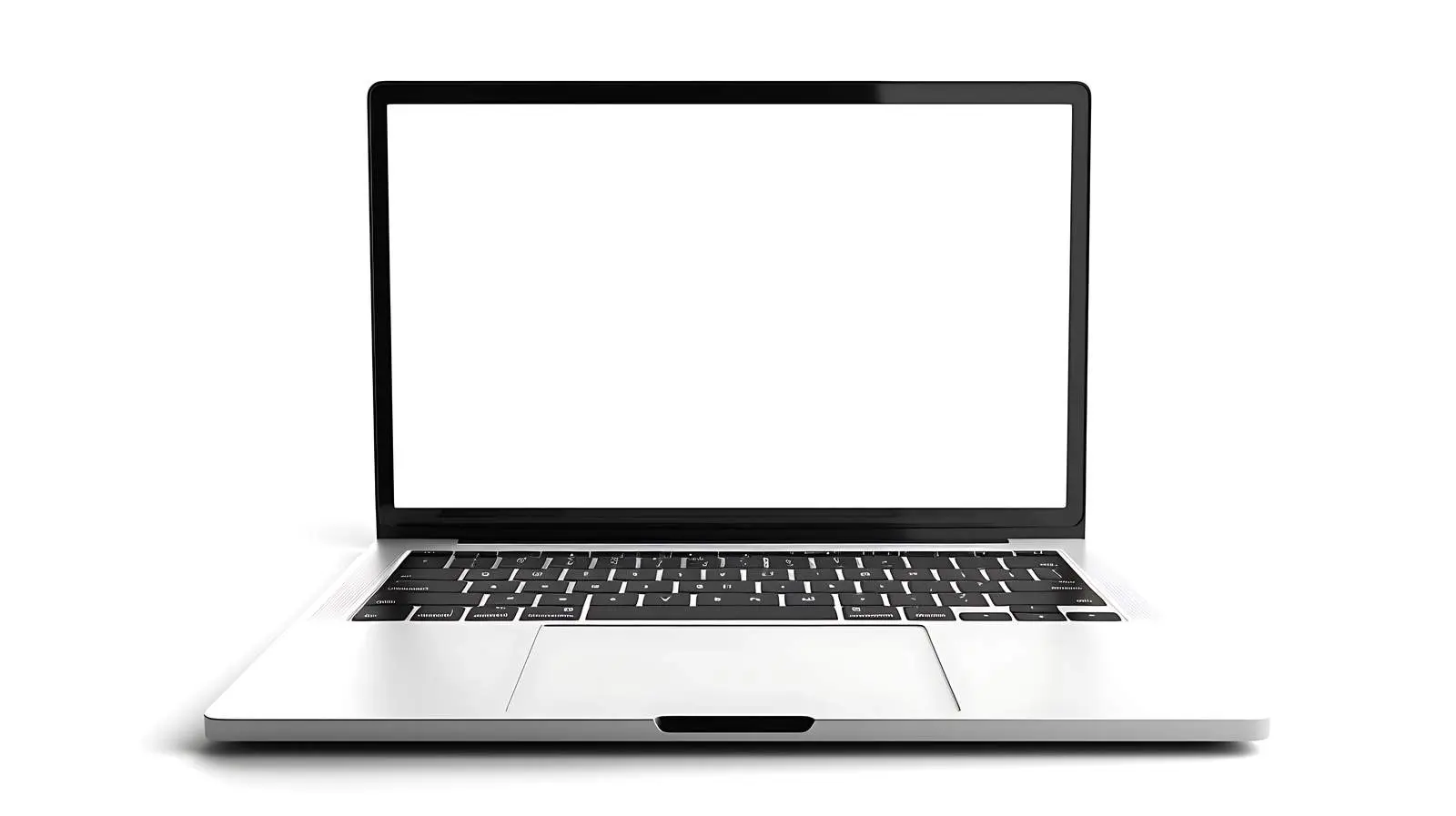 Blank Screen Laptop on Console Table — free download from Dotvec