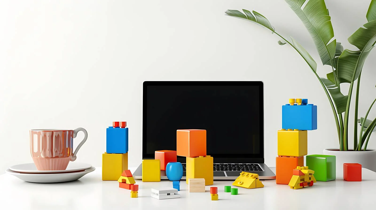 Modern Workspace Setup — free download from Dotvec