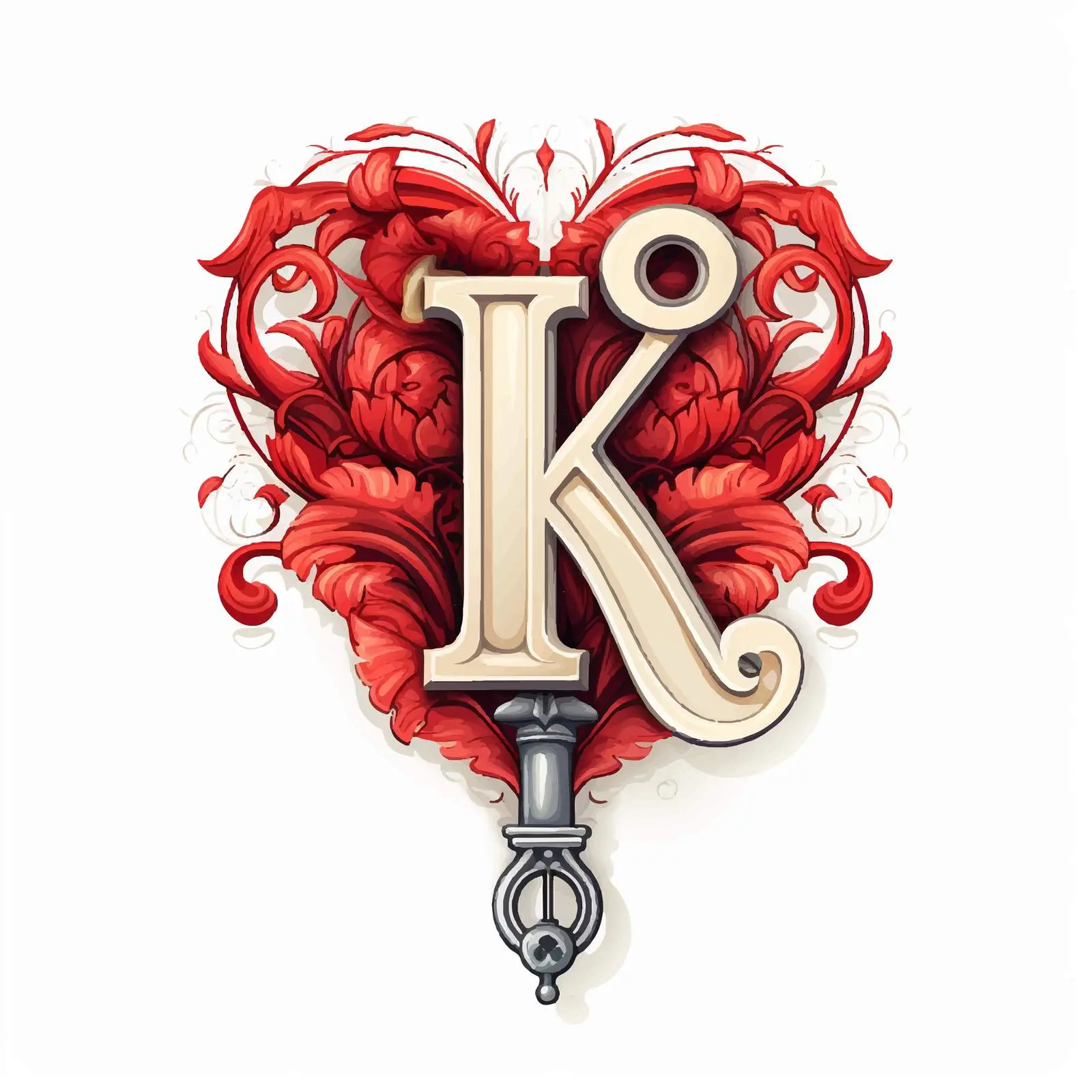 Key and Lock Wedding Love Vector Art — free download from Dotvec