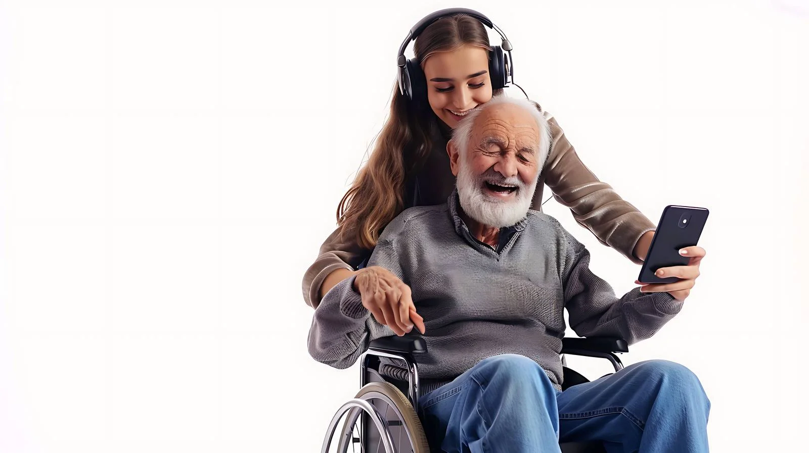 Joyful Interaction Between Generations — free download from Dotvec