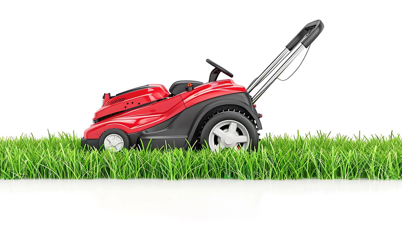 Mowing Tool on Grassy Field — free download from Dotvec
