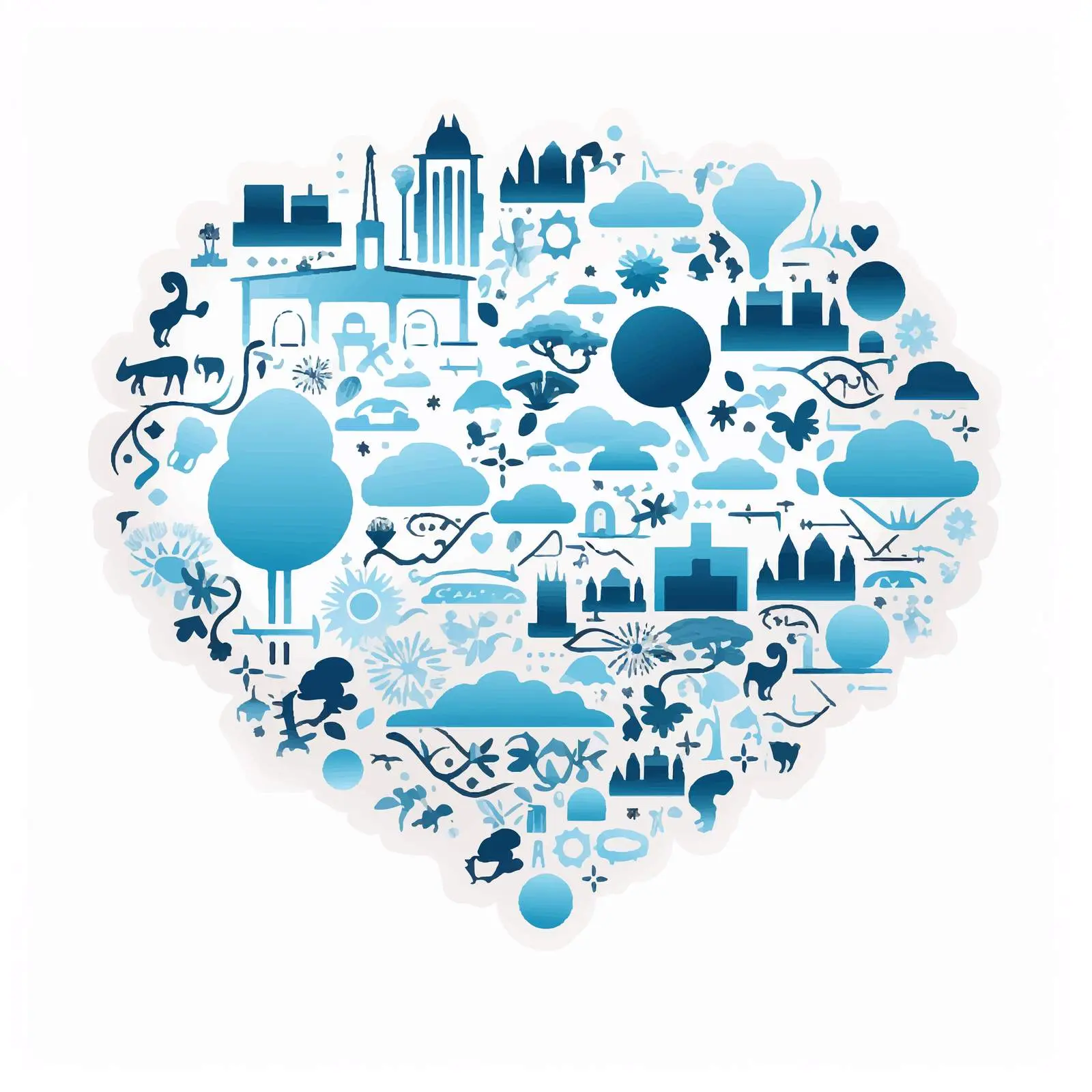 Layered Mandala Creative Silhouettes Set — free download from Dotvec